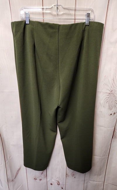 Dennis Basso Women's Size L Green Pants