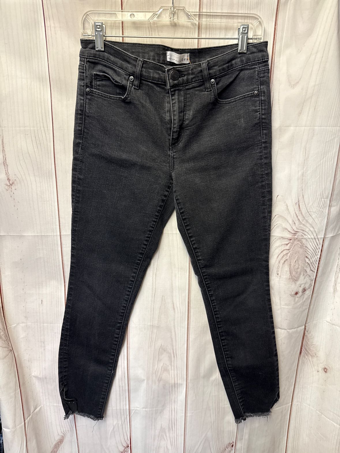Loft Women's Size 28 (5-6) Black Jeans Modern Skinny