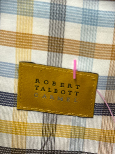 Robert Talbott Men's Size XL Yellow Shirt