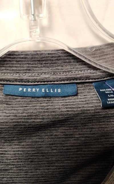 Perry Ellis Men's Size L Gray Shirt