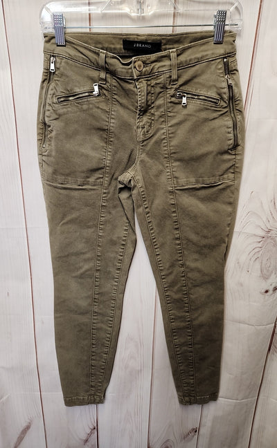 J Brand Women's Size 26 (1-2) Olive Green Pants