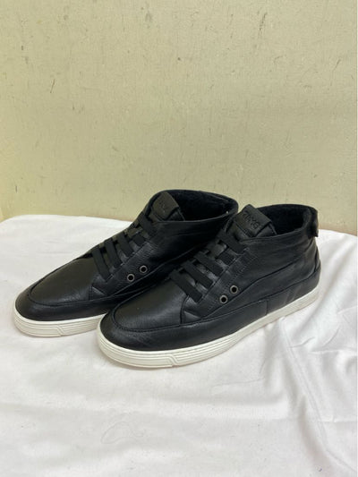 TI:ME Men's Size 9 Black Leather Shoes