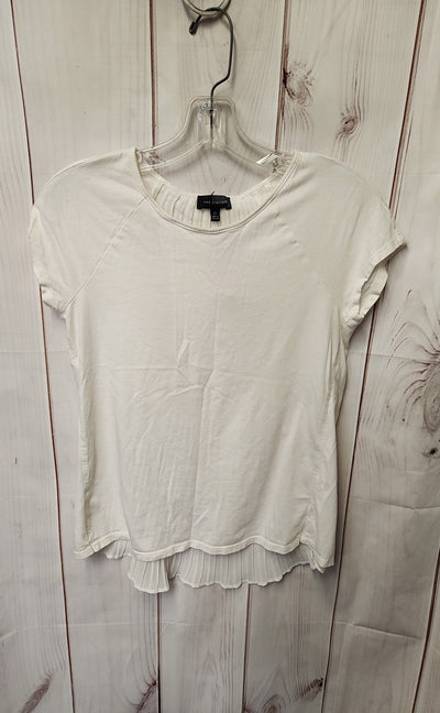 Limited Women's Size XS White Short Sleeve Top