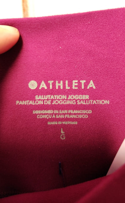 Athleta Women's Size L Purple Leggings