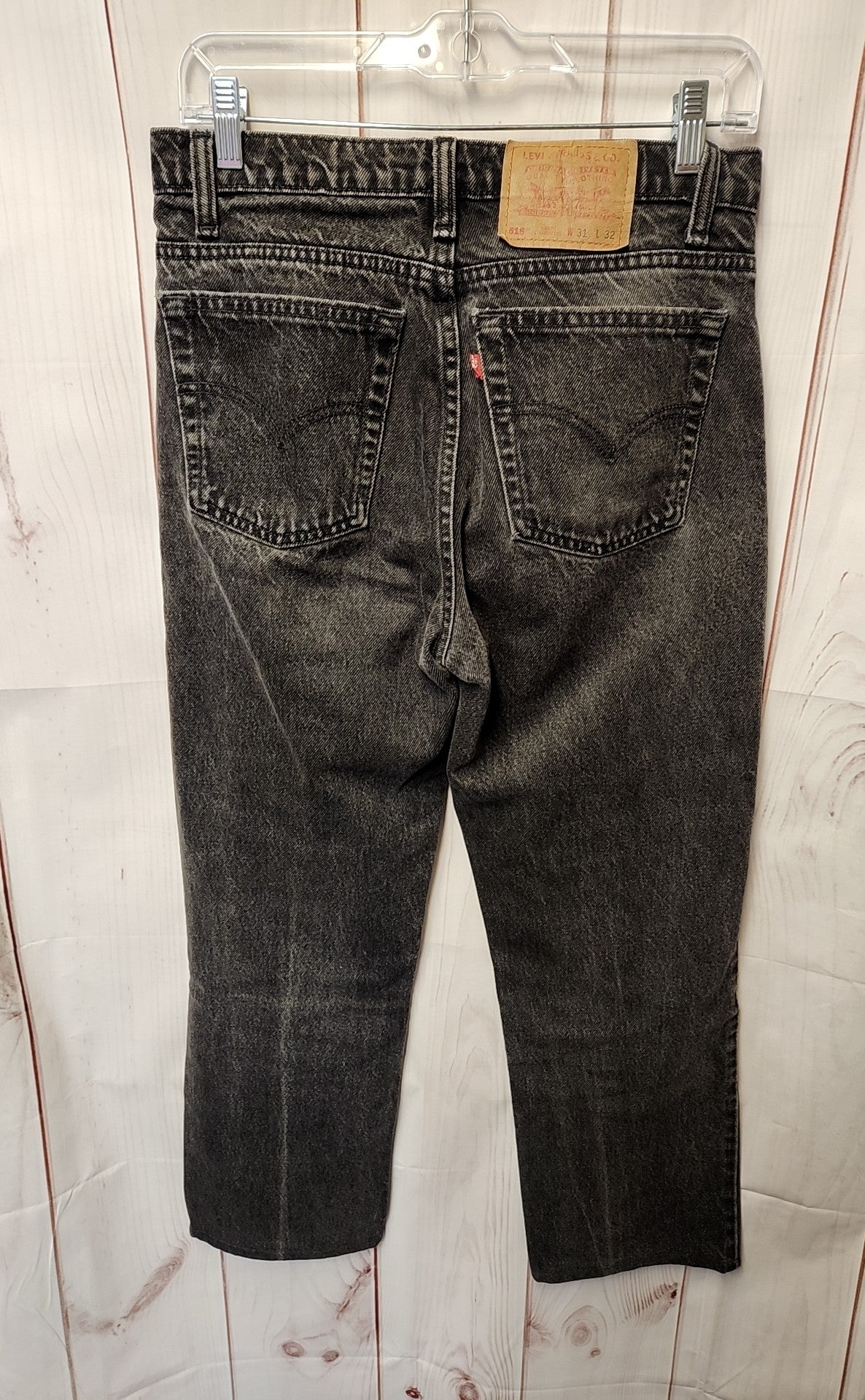 Levis Men's Size 31x32 Black Jeans