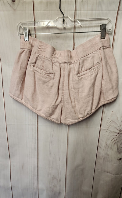 So Women's Size M Pale Pink Short Sleeve Top