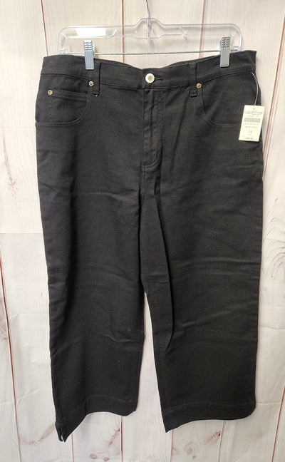 NWT Coldwater Creek Women's Size 14 Black Jeans