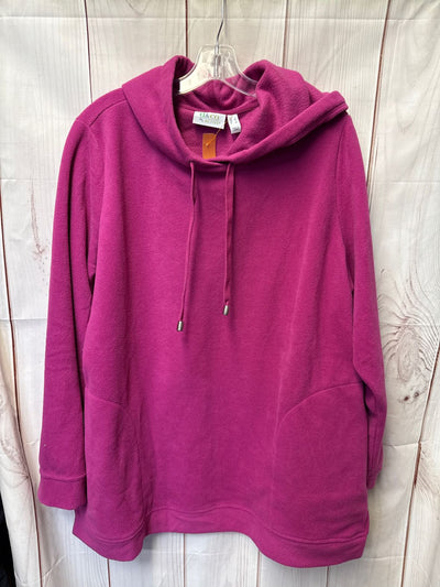 D & Co Active Women's Size L Pink Sweatshirt