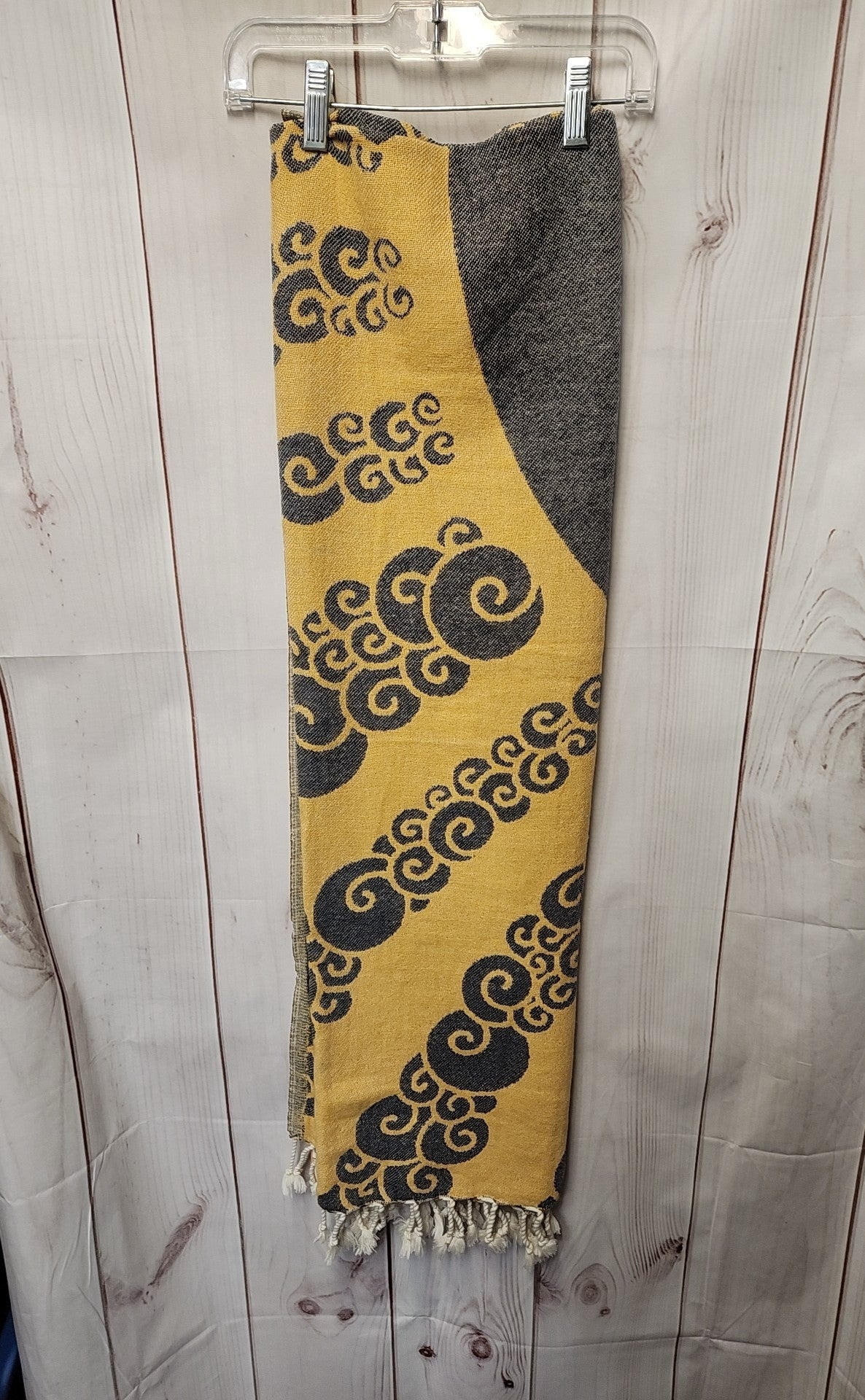 Feshka Yellow & Gray Turkish Towel