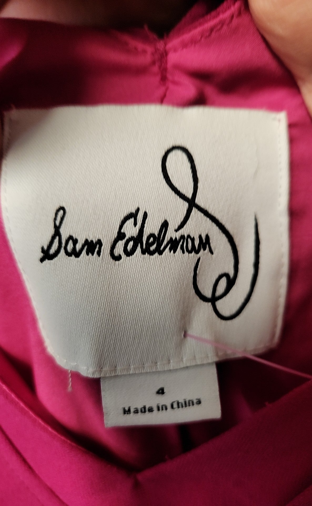 Sam Edelman Women's Size 4 Pink Dress