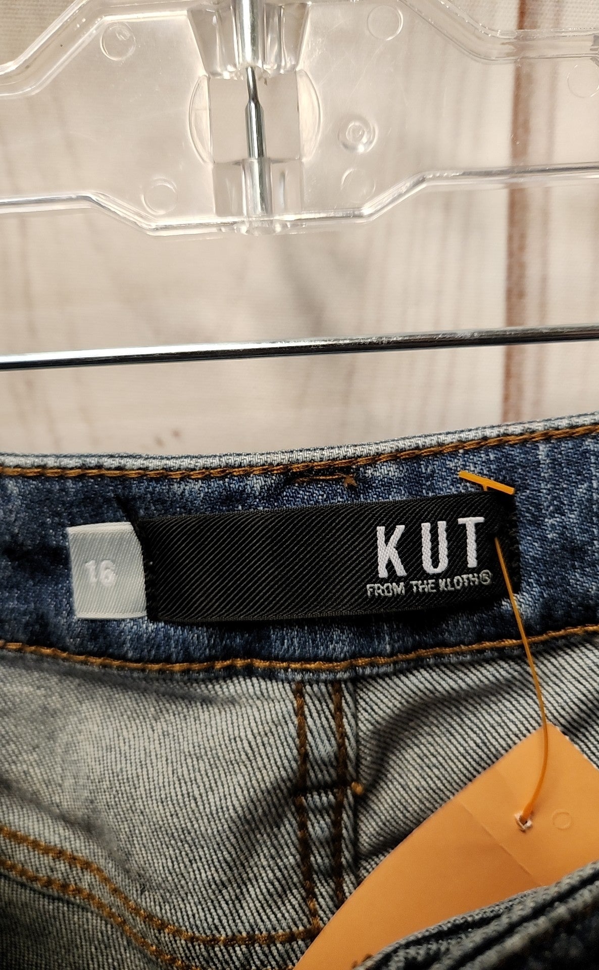 Kut from the Kloth Women's Size 33 (15-16) Blue Jeans Catherine Boyfriend