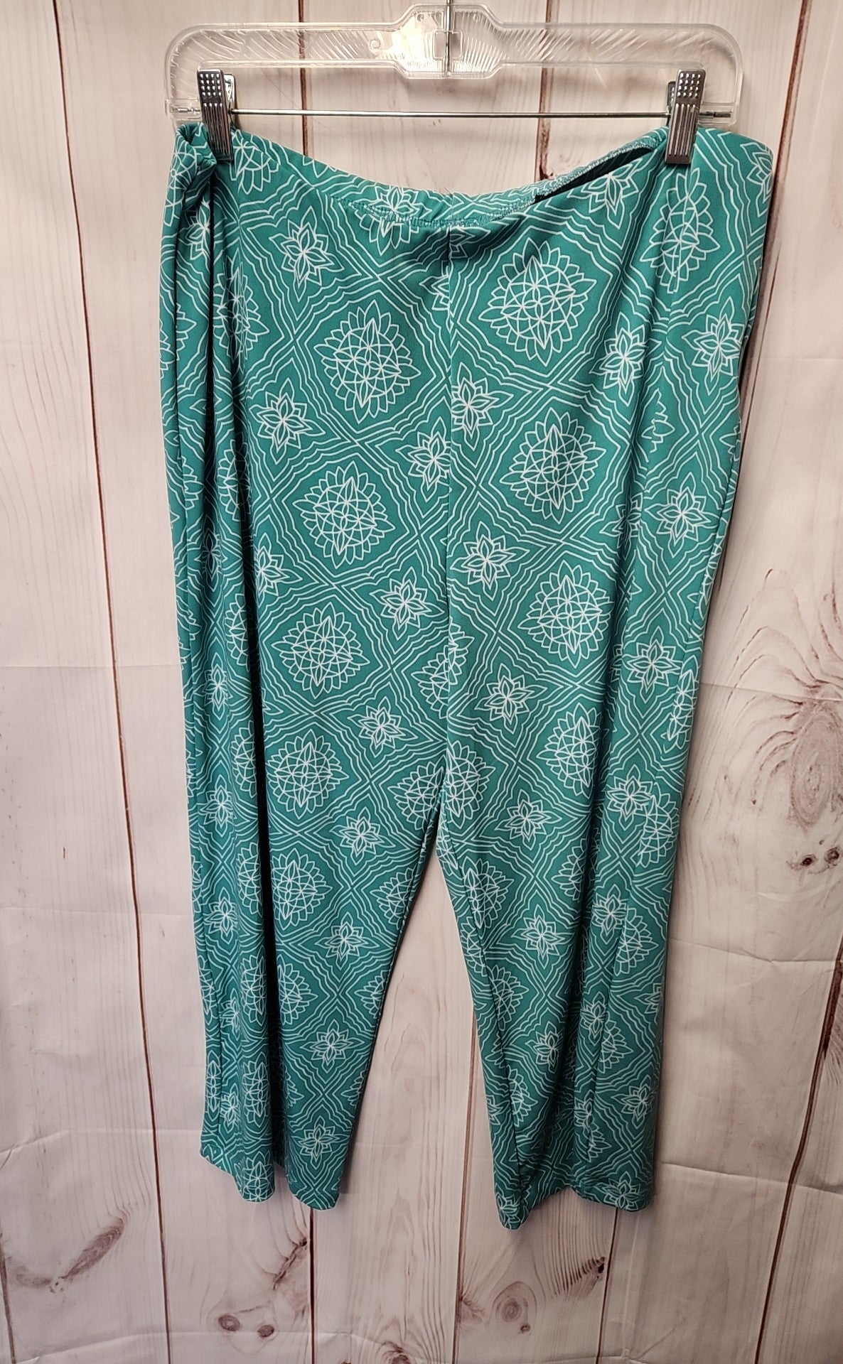 JM Collection Women's Size L Green Pants