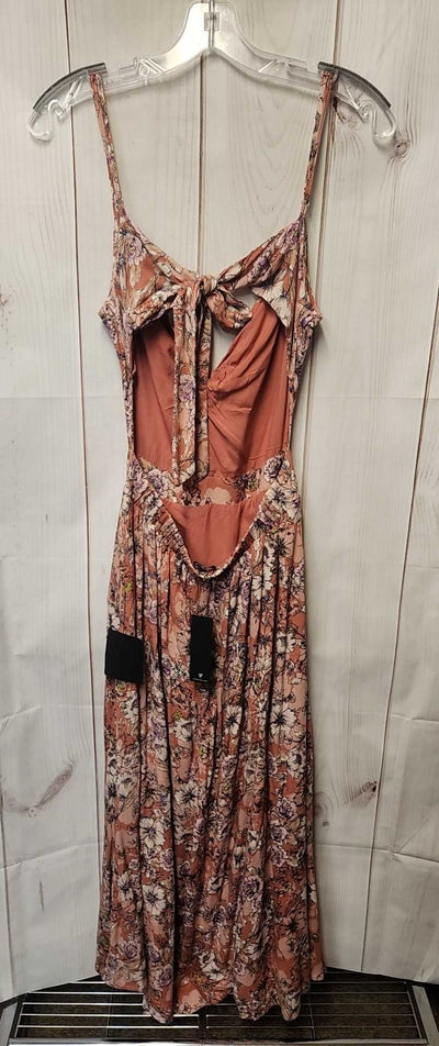 NWT Lulus Women's Size M Pink Floral Dress
