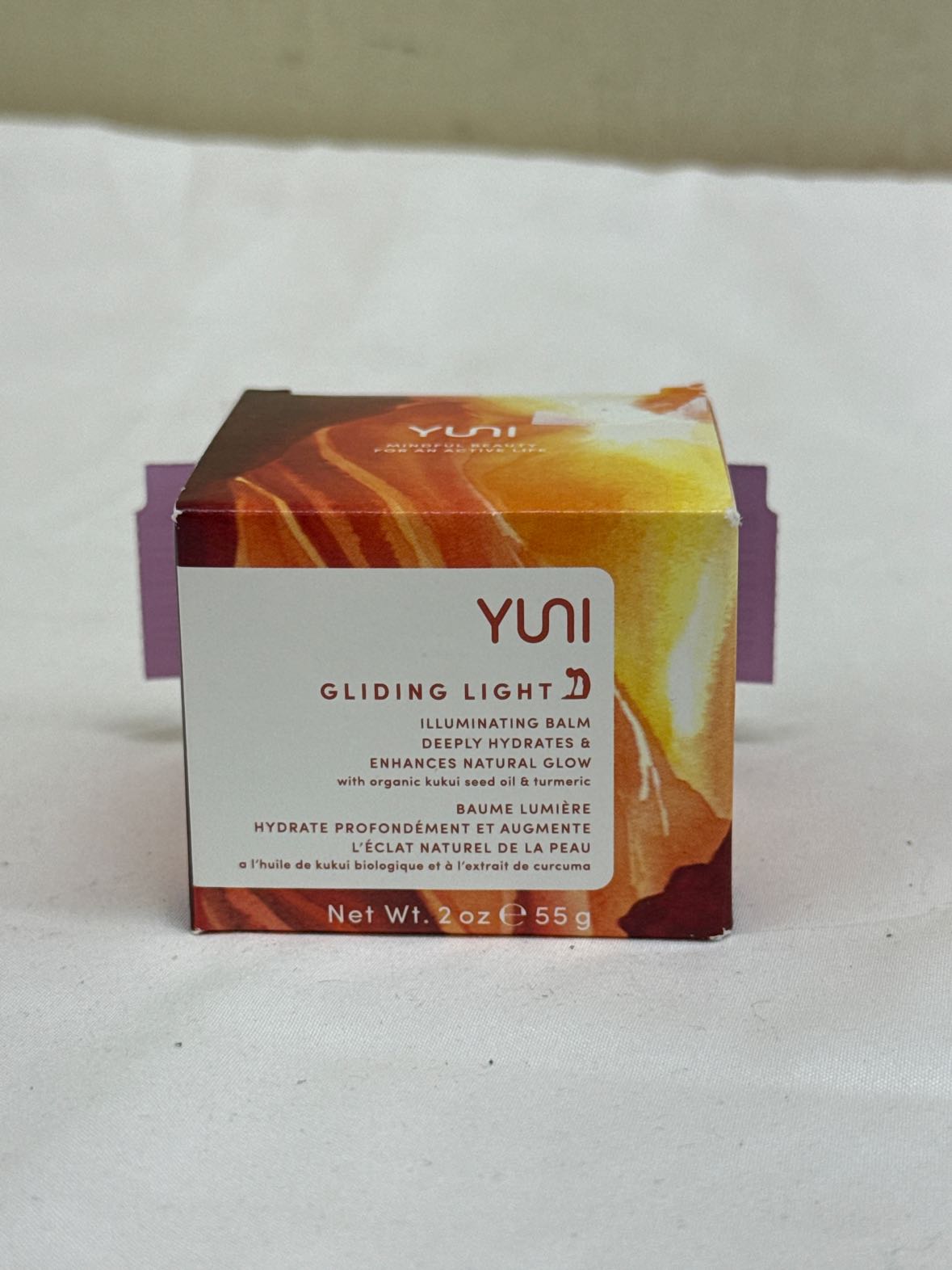 NIB Yuni Gliding Light Illuminating Balm 2oz Face Cosmetic