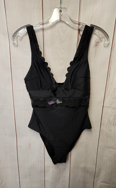 NWT Cupshe Women's Size S Black Swimsuit