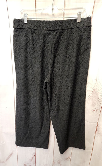Isaac Mizrahi Live Women's Size M Black Pants