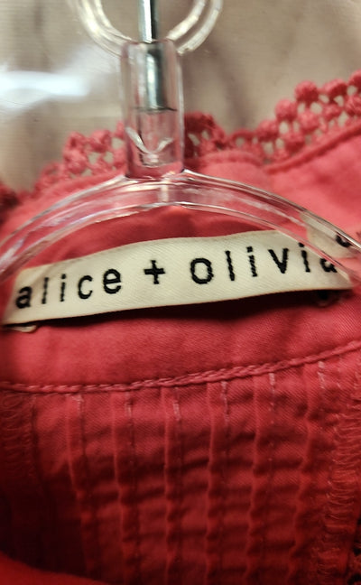 Alice & Olivia Women's Size 6 Pink Dress