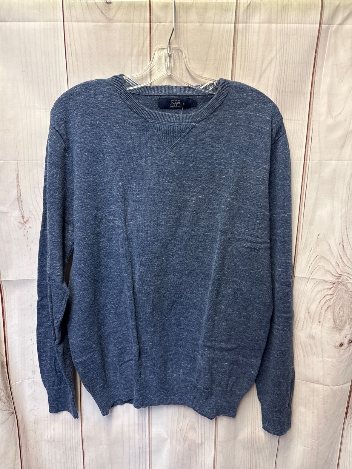 J Crew Men's Size L Navy Shirt