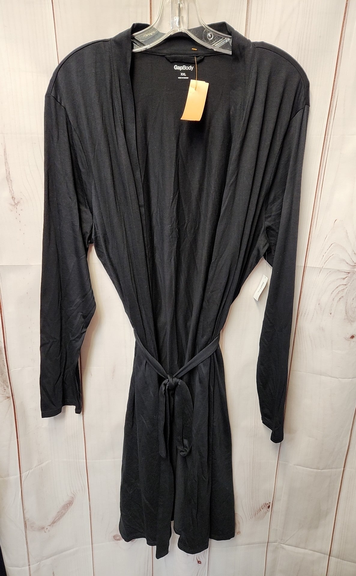 NWT Gap Women's Size XXL Black Robe