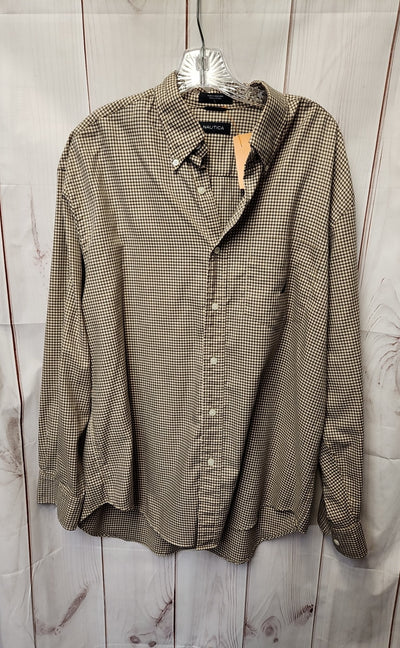 Nautica Men's Size L Brown Shirt