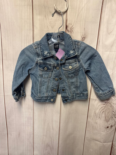 Gap Girl's Size 2 Blue Denim Jacket