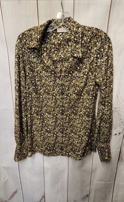 Ramy Brook Women's Size XS Gold Long Sleeve Top