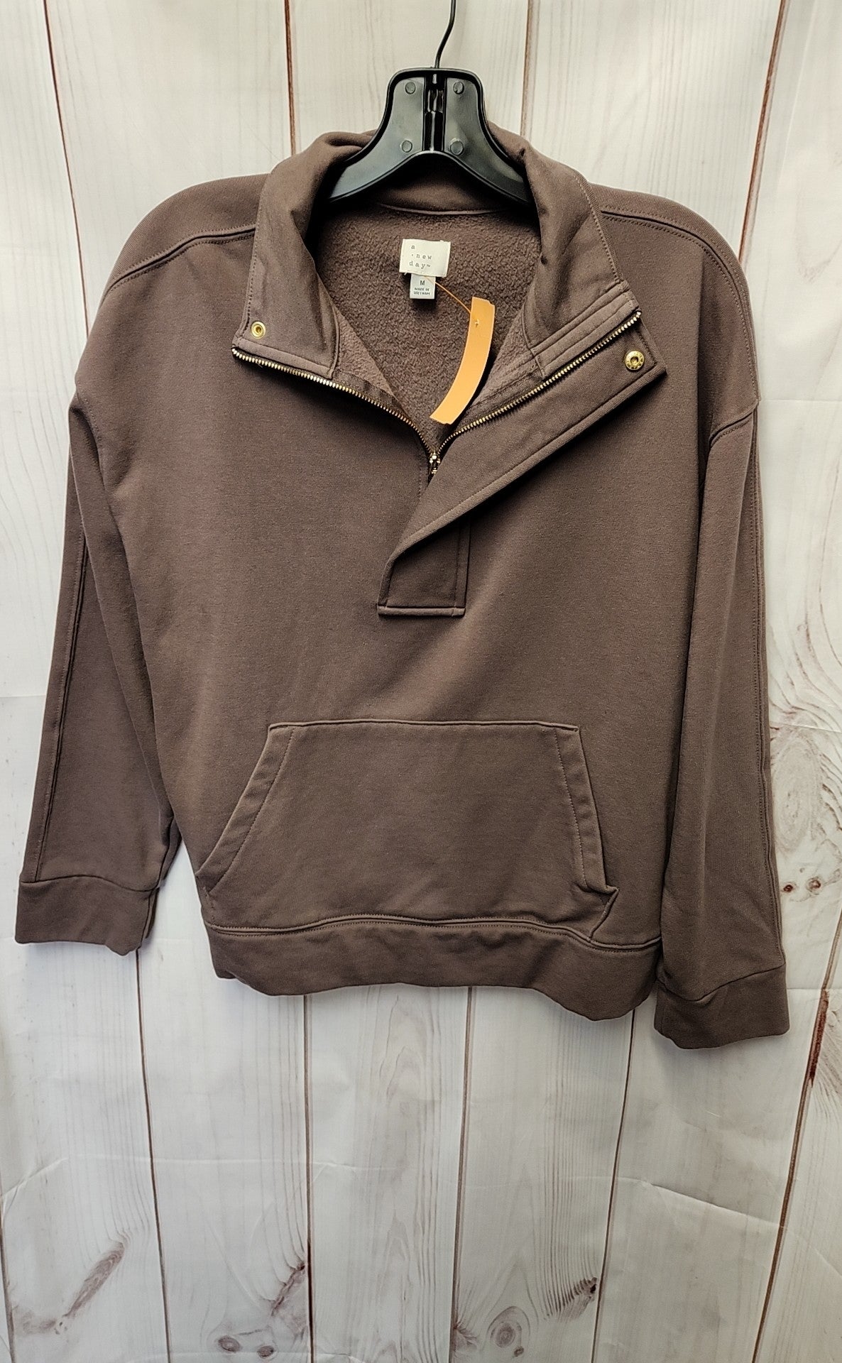 A New Day Women's Size M Brown Sweatshirt