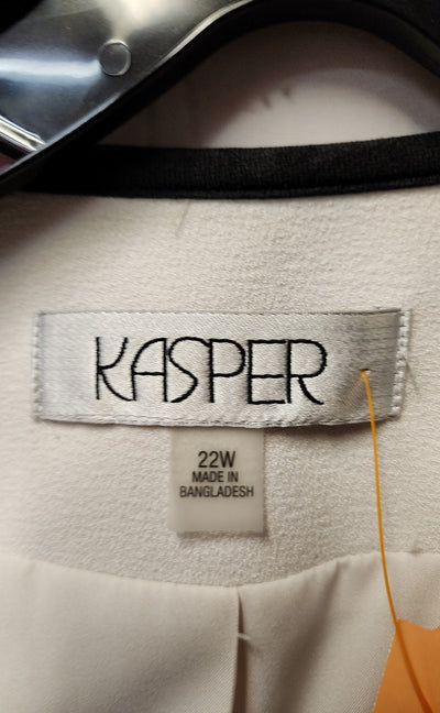 Kasper Women's Size 22 White Jacket