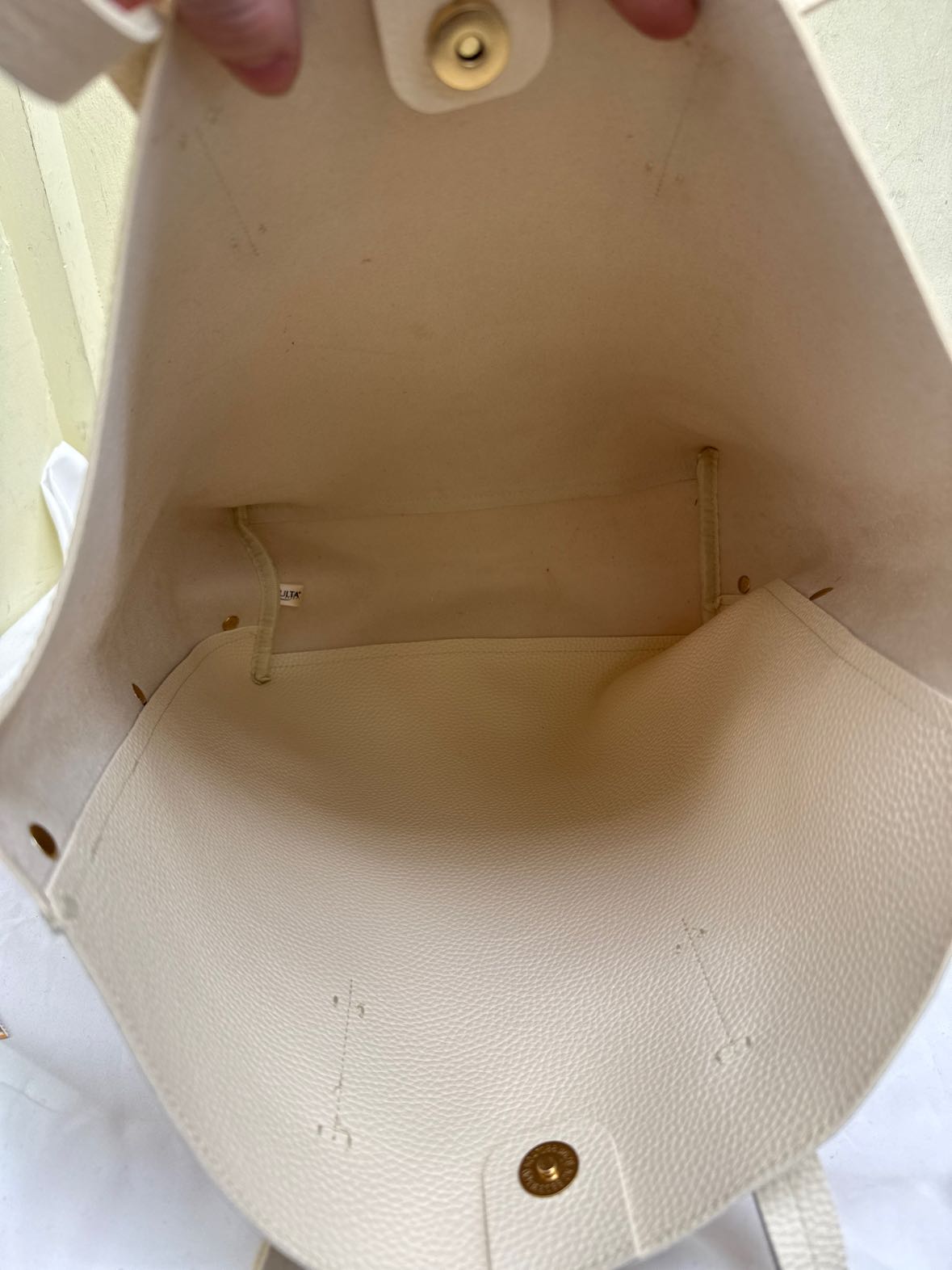 White Tote Bag
