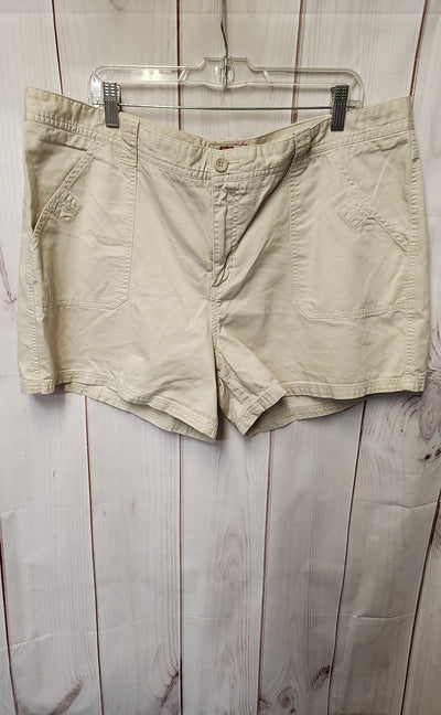 Route 66 Women's Size 22 Beige Shorts