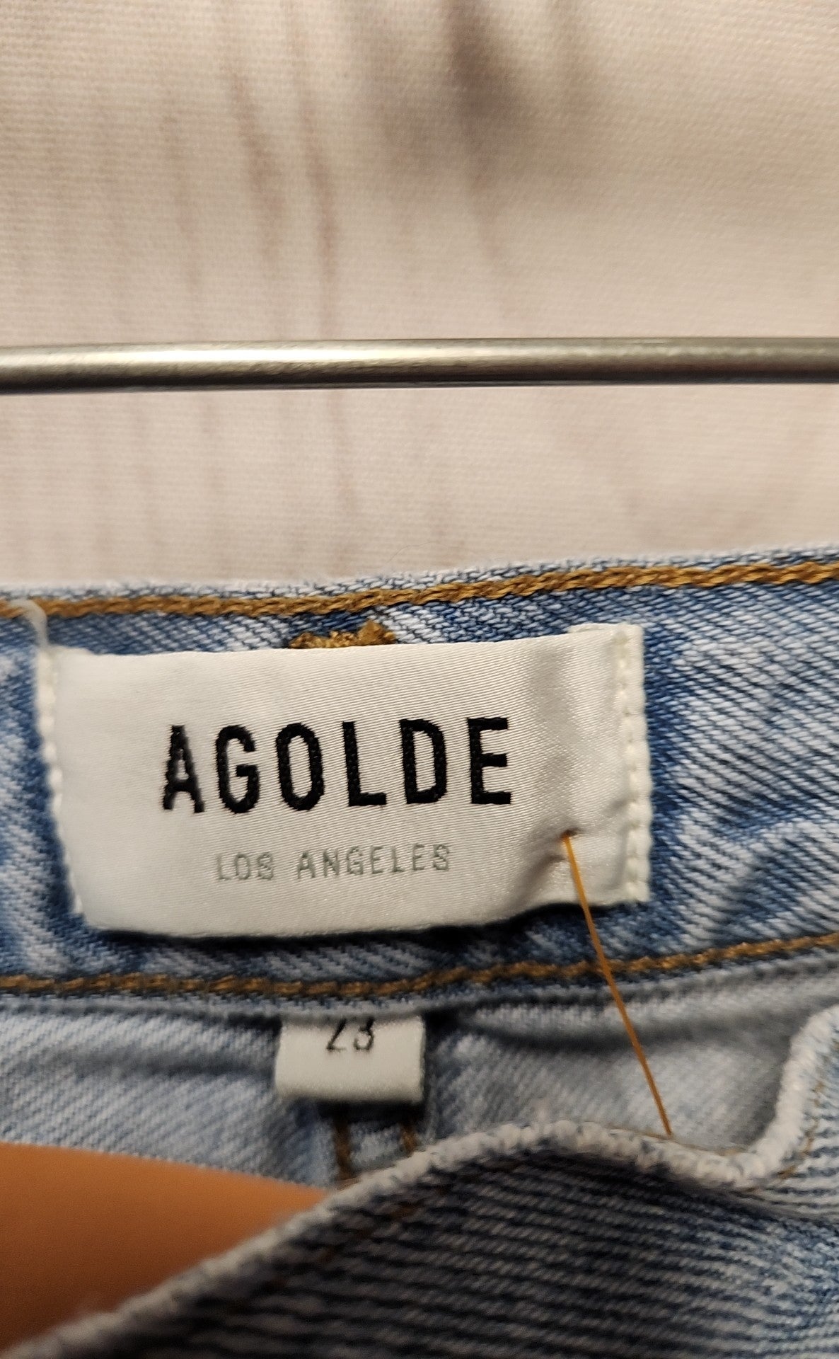 Agolde Los Angeles Women's Size 23 (000) Blue Jeans