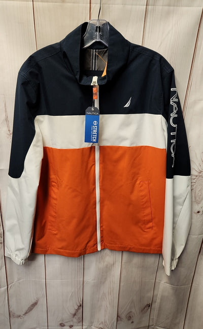 NWT Nautica Men's Size M Blue & Orange Jacket