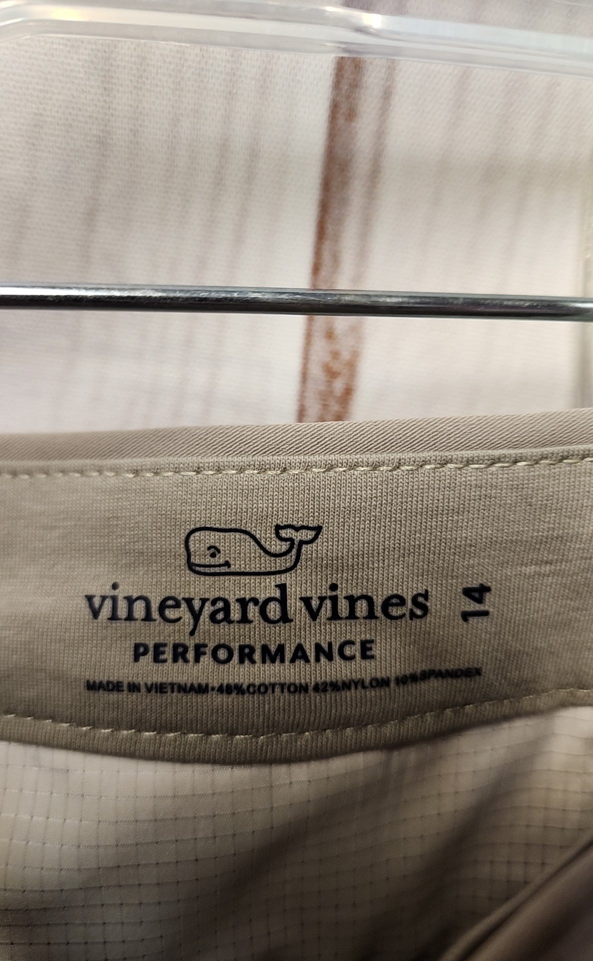 Vineyard Vines Boy's Size 14 Beige Pants