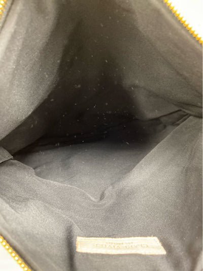 Clare Vivier Foldover Black Leather Clutch