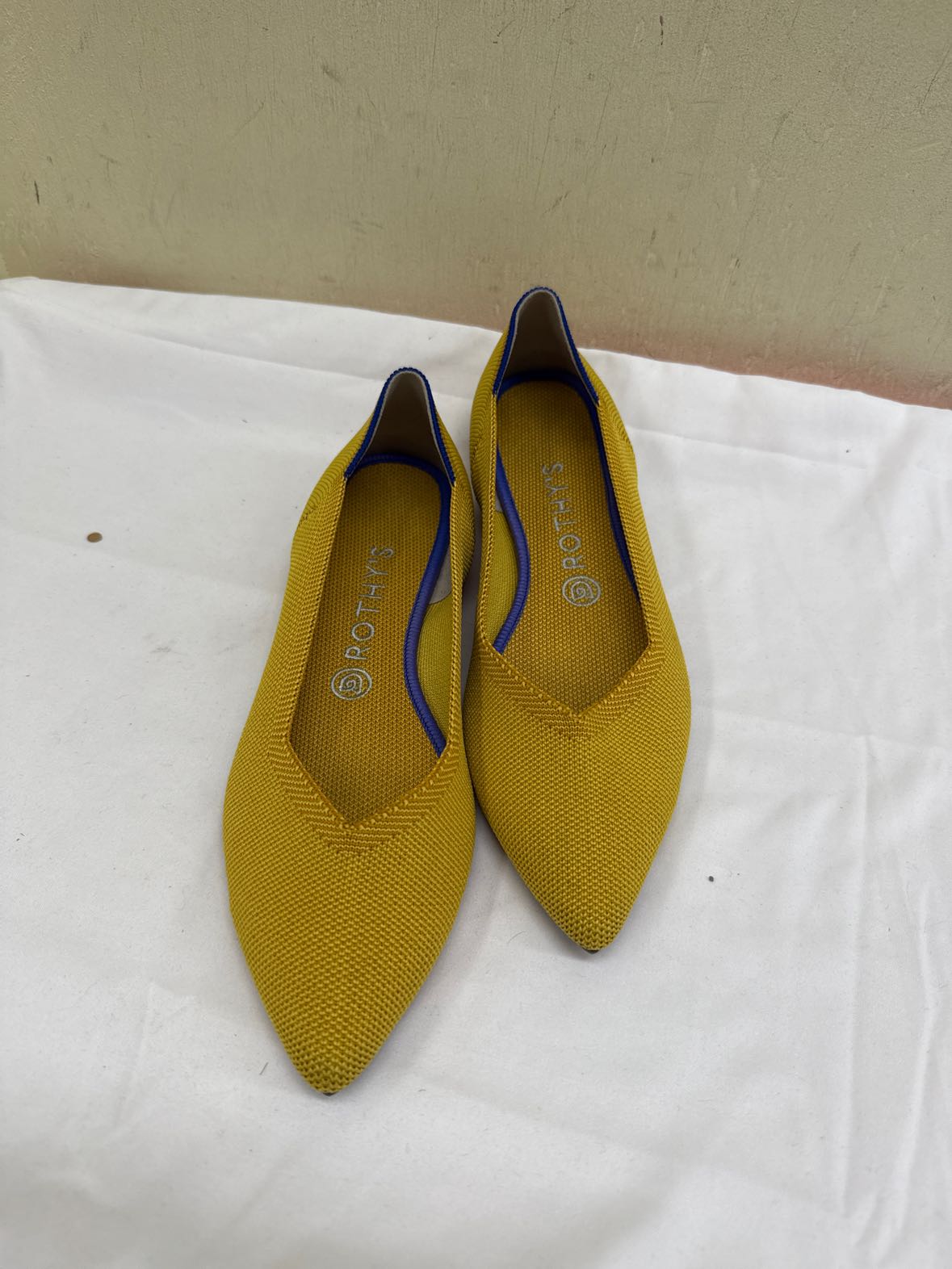 Rothy's Women's Size 9-1/2 Yellow Flats