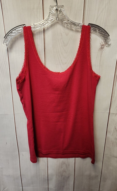 St Johns Bay Women's Size M Pink Sleeveless Top
