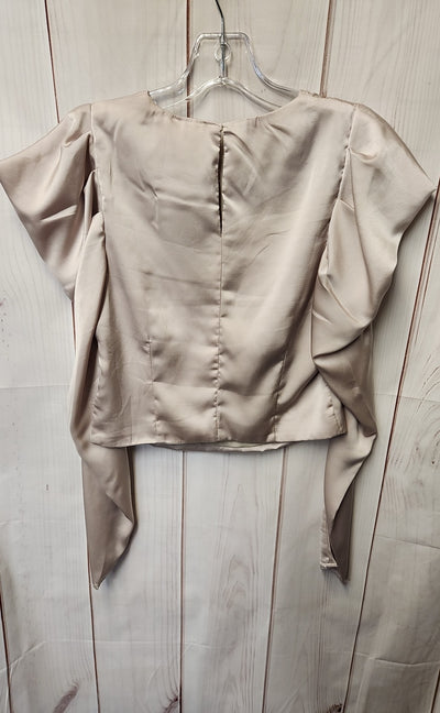 Shop the Cue Women's Size S Beige Long Sleeve Top