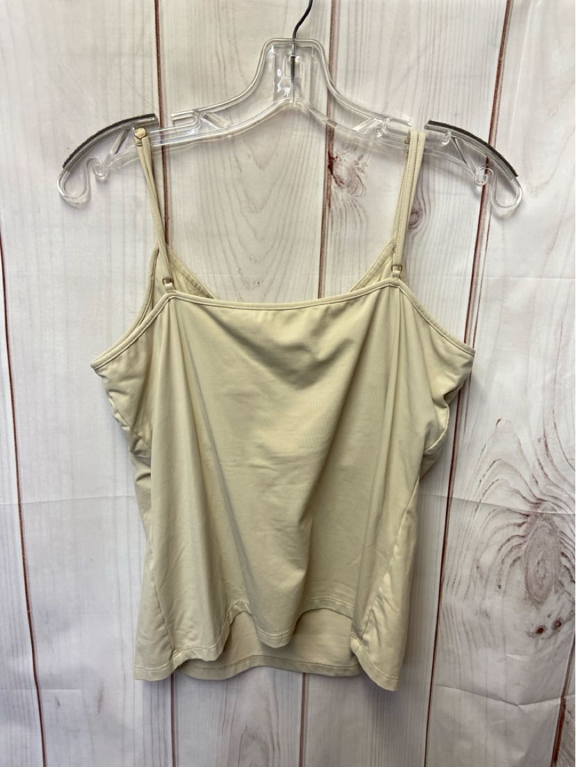 J McLaughlin Women's Size XL Tan Sleeveless Top