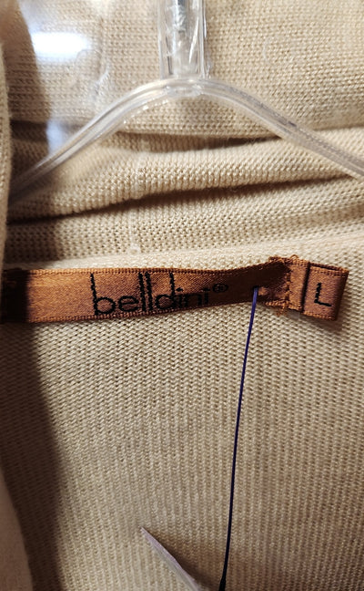 Belldini Women's Size L Beige Cardigan