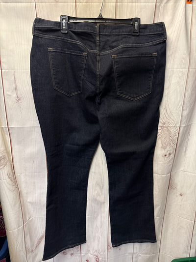Old Navy Women's Size 34 (18/1X) Blue Jeans Mid Rise Curvy