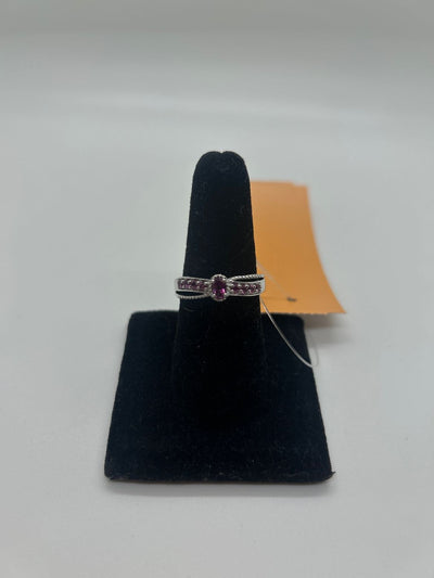 Ring Size 10 Purplestone .925 Sterling Silver Ring