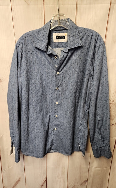 Breuer Men's Size XL Blue Shirt