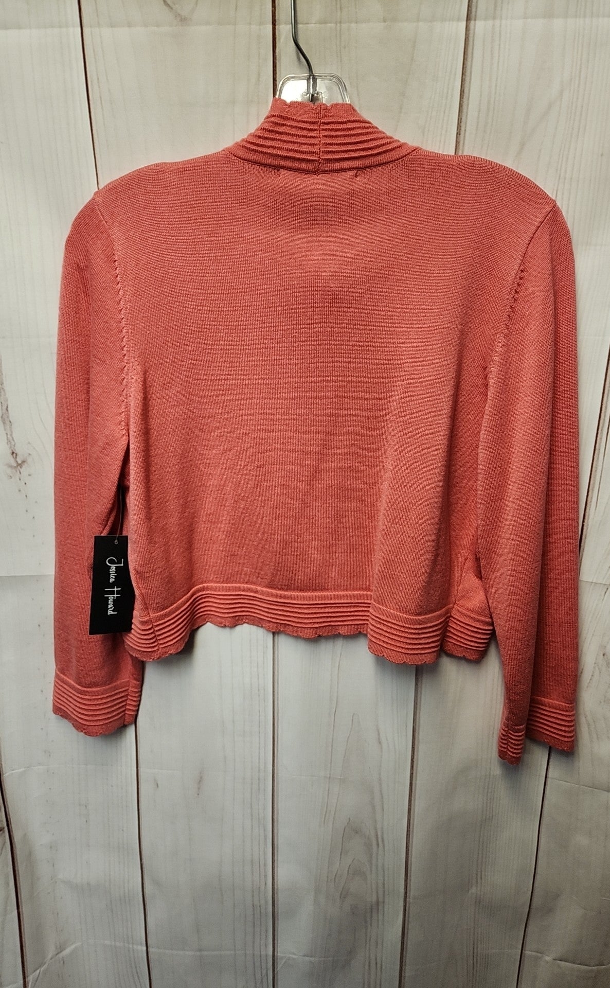 Jessica Howard Women's Size L Pink Cardigan