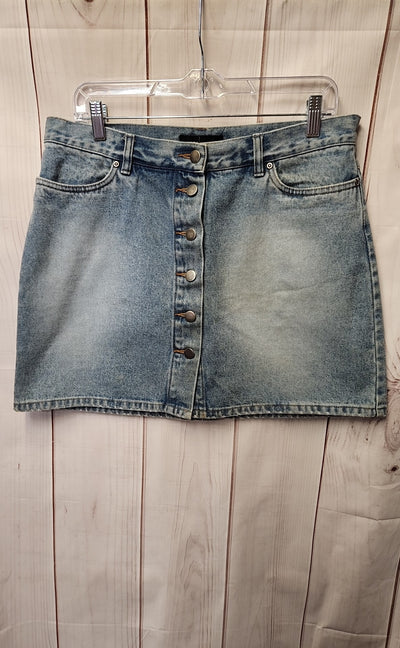 Moda International Women's Size 14 Blue Skirt