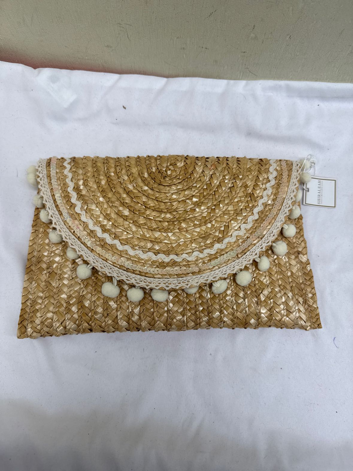 NWT Shiraleah Tan Clutch