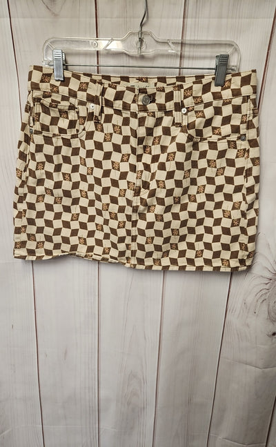 Madewell Women's Size 28 (5-6) Brown Skirt