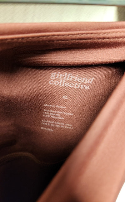 Girlfriend Collective Women's Size XL Rose Leggings