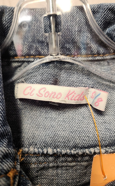 Ci Sono Girl's Size 8 Blue Jacket