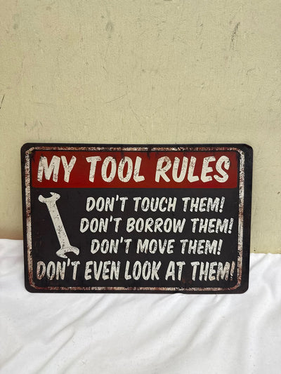Tools Sign