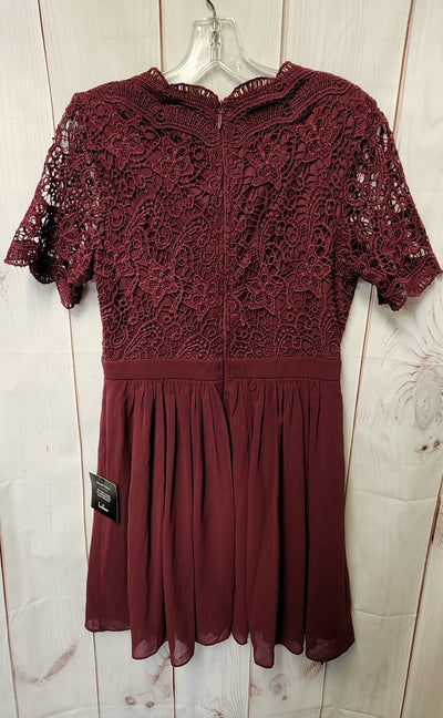 NWT Lulus Women's Size M Maroon Dress
